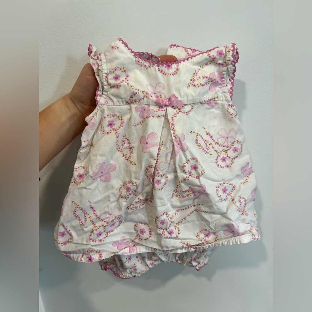 Baby Girl LYDIA JANE Cotton Floral Romper